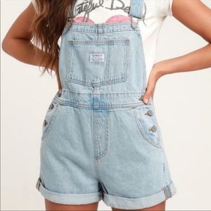 Levi’s Vintage Denim Shortalls Short Overalls